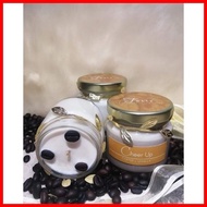 ☾ ✢ NEW! Coffee &amp; Vanilla Essential Oil Scented Candle (Feliz Hand Poured Candles)