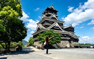 Fukuoka Full-Day Mount Aso & Kumamoto Castle Experience with Aso Boy Train