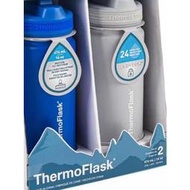 [COSCO代購4] C1597874 THERMOFLASK 不鏽鋼保冷瓶兩件組 單個容量約474毫升