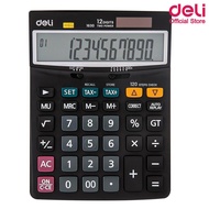 Deli เครื่องคิดเลขตั้งโต๊ะ 120-check Tax Calculator 12-digit Meta 1630 เครื่องคิดเลข อุปกรณ์คิดเงิน อุปกรณ์สำนักงาน อุปกรณ์ออฟฟิศ เครื่องใช้สำนักงาน เครื่องใช้ออฟฟิศ
