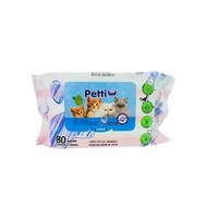 Petti Cat Wet Wipes (80 wipes)