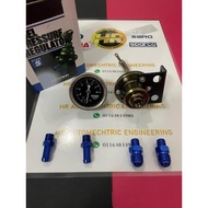 Tomei Fuel Pressure Regulators Titanium Colour and Tomei Meter Black Face