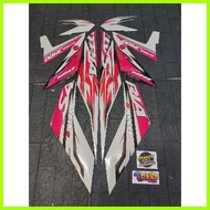 ✻ ✢ ✙ RAIDER 150 FI PINK SATRIA DECALS