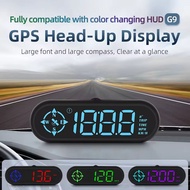 Head-Up Display G9 Car Head Up Display Windshield GPS Speedometer Display Multuple Modes