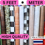 TIKAR GETAH 5 KAKI THAILAND CORAK 2023 METER/1.53cm /5 FT PVC VINYL FLOORING TEBAL 0.40MM GOOD QUALITY CORAK TERBARU