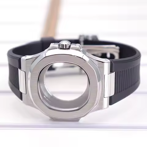 39.5mm Watch Case 316L Stainless Steel For Seiko NH35 NH36 NH38 NH34 Movement 30.8mm Dial Durable Ru