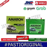 Aki kering NS60 / 55B24R Amaron Hi-life Mobil Daihatsu Terios Xenia