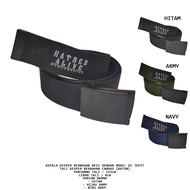 KATUN Hatred Alive Official Men's Belt Distro Clothing Cotton Model Buckle Head Clip-on Iron Materia