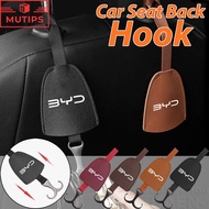 BYD Car Seat Back Hook Hidden Sports Seat Backseat Hanger Bag Umbrella Storage For Dolphin Atto 3 Se