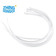 10X Extra Long 76Cm Cable Ties White Zip Wraps