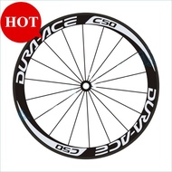 Dura Ace C50 700C Rim Bicycle Rims Sticker 30/40/50mm Decal for Road Bike Wheelset Reflective Fixed Gear Wheels