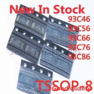5PCS 93C46 93C56 93C66 93C76 93C86 TSSOP-8 car instrument speed control memory chip In Stock