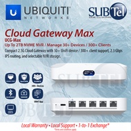 Ubiquiti Cloud Gateway Max (UCG-Max) | 10G SFP+ WAN | 2.5G LAN | WiFi 6 | PoE+ | SD-WAN | 512Gb SSD