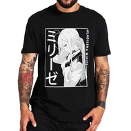 Vladilena Milize Eighty Six T-Shirt Lena Science Fiction Anime Manga Fans Tee Tops Summer Casual 100