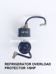 REFRIGERATOR OVERLOAD PROTECTOR ROUND 1/6HP