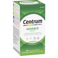 (DIJAMIN ASLI) Centrum Advance Adult 100 Tablets multivitamin multi vitamin minerals mineral