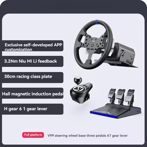 V99 European Truck Simulator 2 Car Driving PC Computer PS4/5 Horizon 5 Euro Card 2 Gaming Steering W