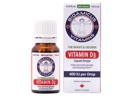Dung dịch BioAmicus Vitamin D3 10.3ml bổ sung vitamin D3 hỗ trợ phát triển xương