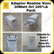 Realme 30W VOOC Charger Adapter OriginalOriginal Universal 30 Watt Charger Head Adapter
