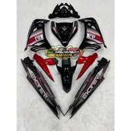 COVERSET VIETNAM YAMAHA 135LC v2-V4 EXCITER R HITAM BATMAN HLY