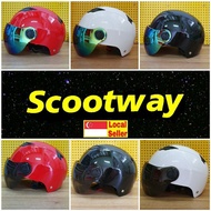 Ebike Stylish Visor Helmet by Scootway