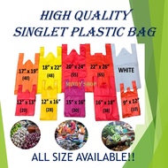 🔥Paling MURAH🔥Singlet Plastic Bag/TShirt9X12(10)12X13(20)12X16(28)15X16(30)16X18(38)17X19(40)18X22(48)20X24(55)22X26(65)