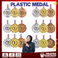 Custom PlasticMedal Murah Medal Custom Medal Besi Badminton Bola Sepak Bowling Pingat