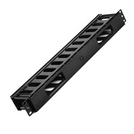 19” HQ Cabinet 1U Network Rack Cable Management 12 Ports Thickened Plastic Frame 19”