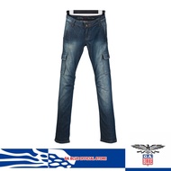 GA Blue 901 Seluar Jeans Wanita Pinggang Rendah Potongan Lurus (Straight) - 2018
