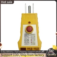 Electric Outlet Tester Plug In, GFCI Check-Grounding& Receptacle Circuit Tester, Outlet Tester with 