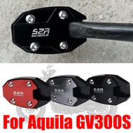 Y For Hyosung Aquila GV300S GV300 GV 300 S 300 Accessories Footrest Side Stand Extendable Pad