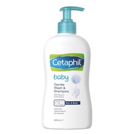 Cetaphil Baby Gentle Wash &amp; Shampoo (400ml Bottle)