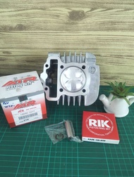 เสื้อสูบ W110i 56-57-58 มินสลัก13 พร้อมหลบวาล์ว4วาล์ว 17/19