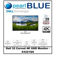 [READY STOCK] Dell 32 Curved 4K UHD Monitor - S3221QS