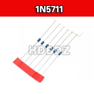3-15pcs 1N5711 IN5711 70V DO-35 Row with Blue Shoteki Diode IC