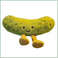Stuffed Pickle Toy Pickle Plush Pillow Cuddly Cucumber Plush Doll Charming Cucumber Sensory Toy For 