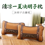 H-66/ Ketsumeishi Cool Pillow Summer Pillow Cool Breathable Buckwheat Hull Pillow Core Tea-Leaf Pillow Single Adult Elde