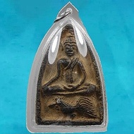REAL ANTIQUE PHRA KHUNPAEN RATTLE INSIDE THREE GOLDEN TAKRUT CHARISMA LEADERSHIP WEALTH FETCHING RAR