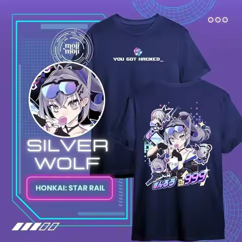 Silverwolf Honkai Star Rail Shirt, Honkai: Star Rail T-shirt, Silver Wolf Merch, SilverWolf theme Me