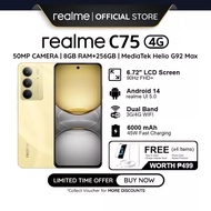 ✨CRAZY PROMO✨Realme C75 5G Smartphone | 8GB RAM + 256GB ROM | 67W SUPERVOOC Charging | 5860mAh Batte