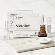 Viareline VC Booster Brightening Serum Kit 3 Pcs - Vitamin C Powder & Liquid for Age-Defying Glow