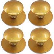 4 Pek Tombol Kabinet Pelekat Diri, Pemegang Dapur Lekat Sendiri Tarik Laci Keluli Tahan Karat, Tombo