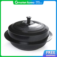 Large Cauldron Pot Kitchen Art Rice Crust Stew Pot Earthenware Pot 24cm