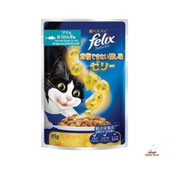 Felix เฟลิกซ์ อาหารแมว [ยกลัง 24 ซอง] อาหารเปียกแมว ขนาด 85 กรัม