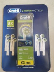 Oral B Cross Action電動牙刷刷頭8枝裝