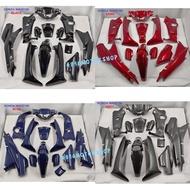 HONDA WAVE100 WAVE 100 W100 FULL BODY COVER SET COVERSET BLACK / SILVER / RED MAROON / TM BLUE KAVER