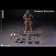 [Ready Stock] CY7 TOYS GHOST Death GHOST 1/12 Soldier Model Action Figure Figure Figure Decoration