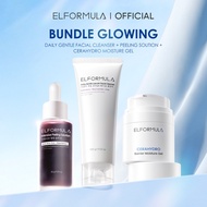 ELFORMULA 3IN1 Daily Bundle Facial Cleanser + Peeling Solution + Barrier Moisturizer Repair Protect 