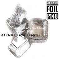 ALUMUNIUM FOIL CUP BOX P148 FOOD PACKAGING FOIL TRAY P 148