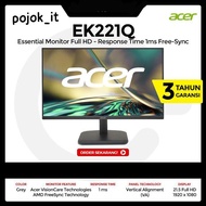 Acer EK1 Essential Monitor EK221Q LED 21.5" Full HD 1ms AMD Free-Sync